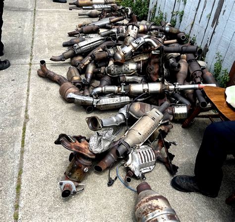 Bay Area Theft Ring Bust Reveals 240 Stolen Catalytic Converters The