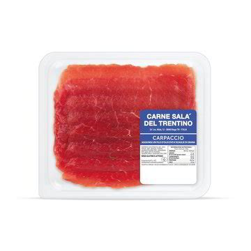 CARPACCIO DI CARNE SALÀ DEL TRENTINO GR 100 l ecommerce secondo Iper