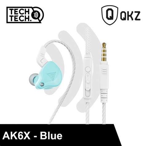 Jual Qkz Ak6 X Earphone Mic In Ear Monitor Iem Bass Colorful Pastel