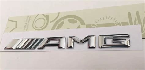 AMG Rear Boot Badge Emblem For All Mercedes C E A S Class In Etsy Canada