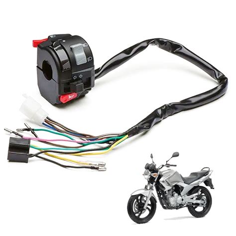 Punho Chave de Luz Ybr 125 Factor Até 2006 XTZ 125 Fazer 250 2005 a