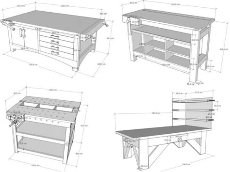 Planos De Mesa De Trabajo Para Carpinteros Pdf Gratis