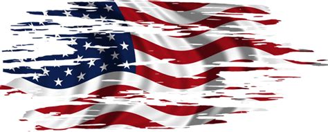 American Flag Ripped Vibrant And Detailed Image Of The Us Flag Aurora Graphics