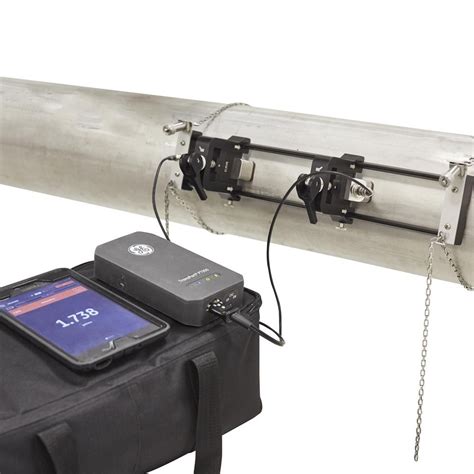 Ge Panametrics Pt Portable Ultrasonic Flow Meter For Liquids Total