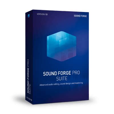 Sound Forge Pro Suite Magix Sound Forge Pro Suite Audiofanzine