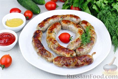 Рецепт: Домашние купаты на RussianFood.com