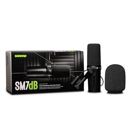 Shure Sm Db Micr Fono Vocal Din Mico Con Preamplificador Incorporado