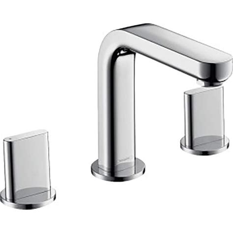 Hansgrohe Metris S Chrome 2 Handle Widespread Watersense Bathroom Sink Faucet With Drain At