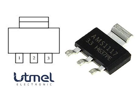 AMS1117 1A Low Dropout Voltage Regulator: Datasheet, 3.3 V Regulators ...