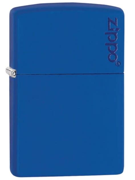 Zippo Royal Blue Logo Tabacshop Ch Vente De Tabac En Ligne Fribourg