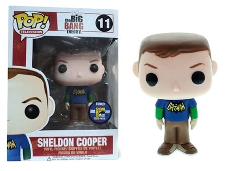 Funko Pop Television The Big Bang Theory Sheldon Cooper Batman Sdcc