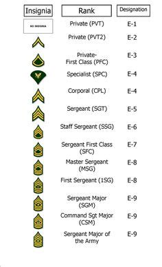 13 Best military rank structure charts images | Military ranks ...