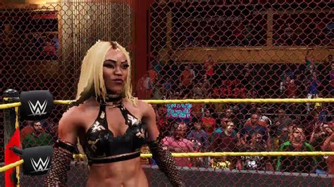 WWE 2K20 Gameplay Divas Fight HELL IN A CELL YouTube