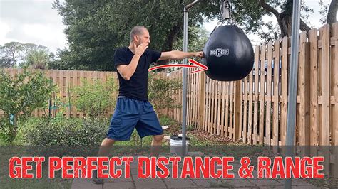 Beginner Drill To Get Perfect Distance Range On The Punching Bag For