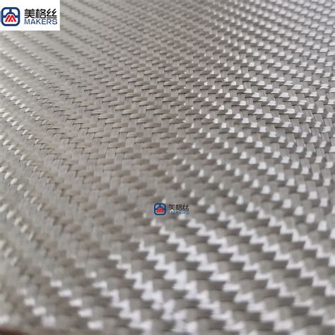 K Gsm Twill Sliver Carbon Fiber Fabrics Cloth