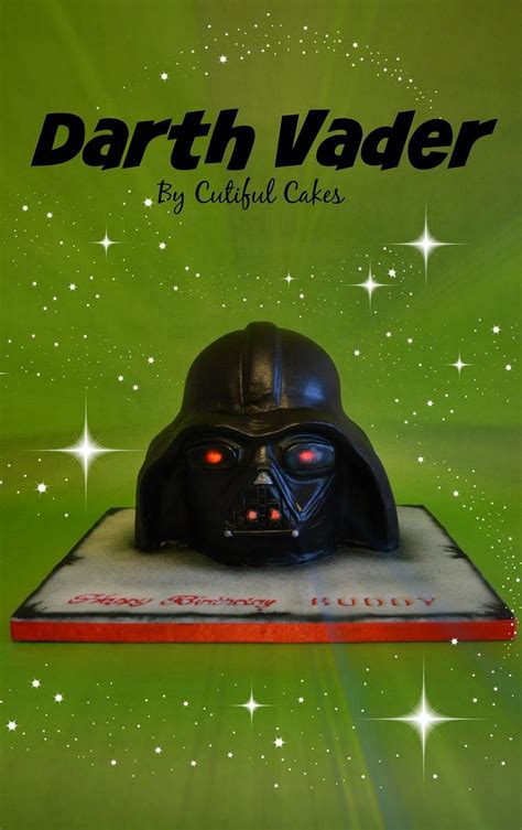 Darth Vader Cake Decorated Cake By Sylvia Elba Cakesdecor