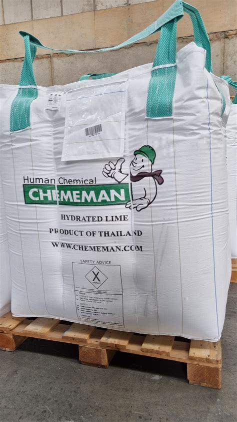 Lime Hydrated Kg Craned Bulk Bag Bcsands Online Shop Building