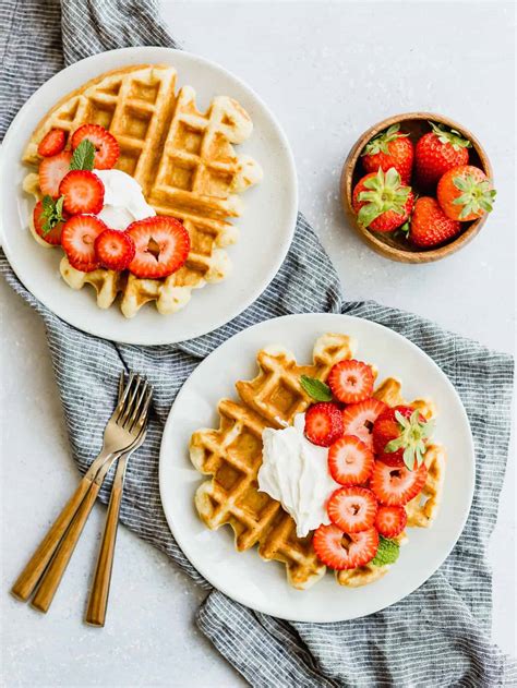 Best Buttermilk Waffles Recipe — Salt And Baker