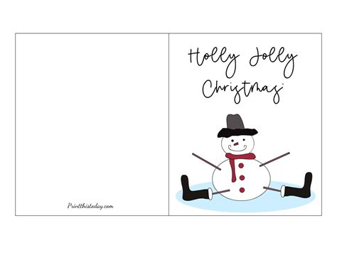 Free Printable Xmas Card Inserts Printable Cards