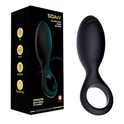 Anillo vibrador de silicón recargable Sex Shop GDL