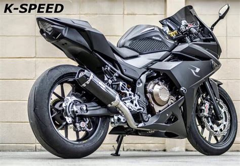 Modified Honda Cbr500r Matte Grey Edition By K Speed Customs Maxabout