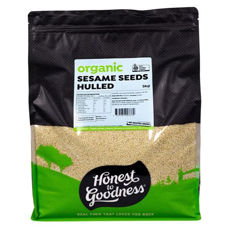 Organic Sesame Seeds Hulled 15kg