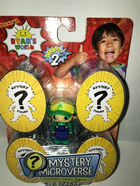 Ryan World Toy Mystery Microverse Farmer Ryan Figure 5 Pack Series 2 Ebay