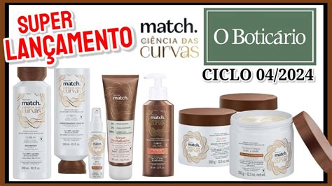 Botic Rio Ciclo Super Lan Amento Nova Linha Match Ci Ncia Das