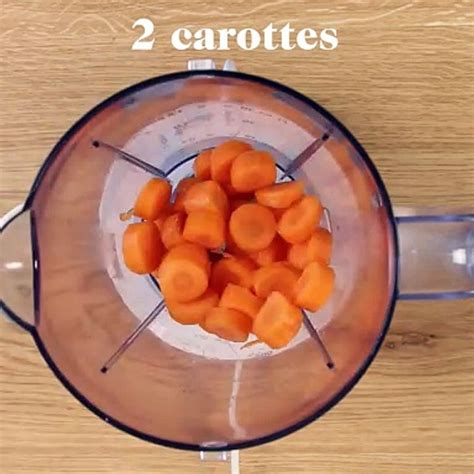 Smoothie carotte orange et citron à moins de 200 calorie carre Vidéo