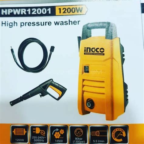 Buy Ingco Hpwr High Pressure Car Washer Machine W In Karachi