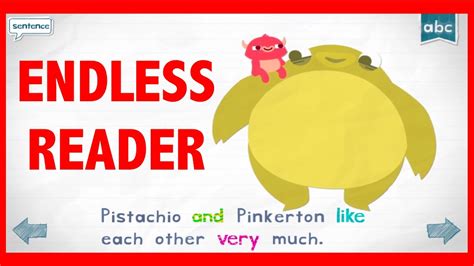 Play And Learn Endless Reader The Word Like Endless Alphabet Youtube