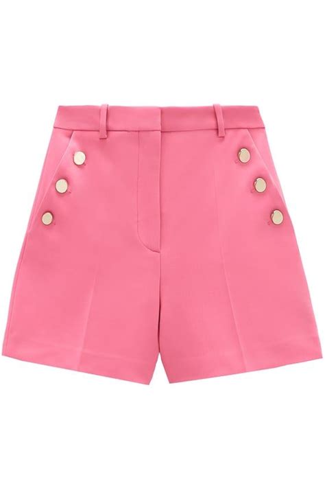 ZARA - ДАМСКО - БЕРМУДИ С КОПЧЕТА | Shorts zara, Botones, Botones dorados