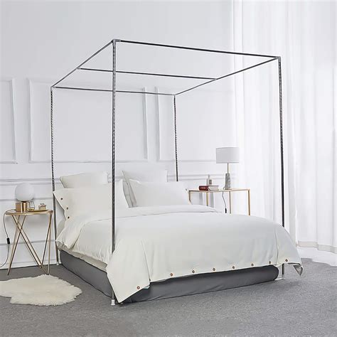 Buy Foreate Canopy Bed Frame Post Stainless Steel Mosquito Netting