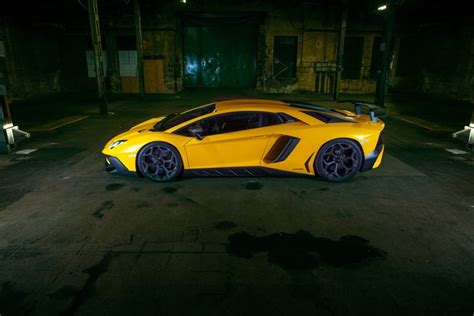 4k Aventador Lp 750 4 Sv Superveloce Novitec Torado Lamborghini Side Yellow Hd Wallpaper