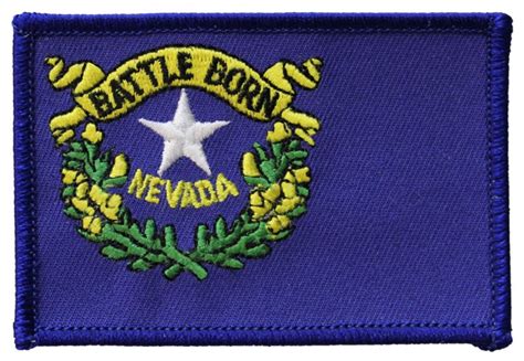 Buy Nevada Rectangular Patch | Flagline