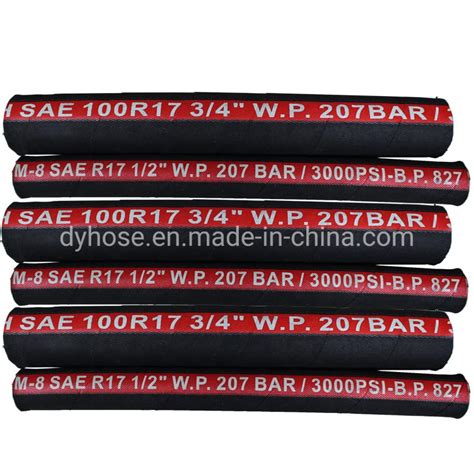 SAE 100r2at 2sn High Pressure Steel Wire Braid Oil Resistant High