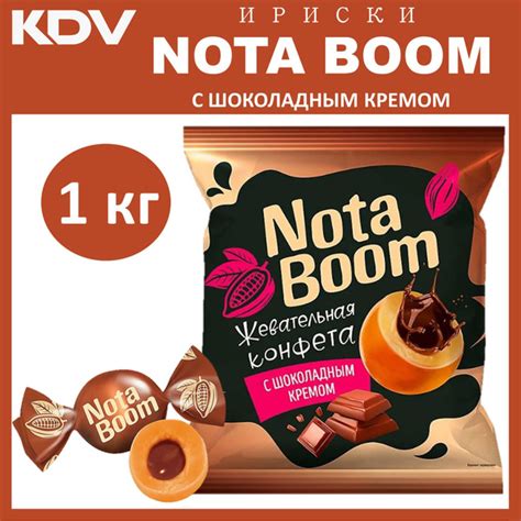 Вопросы и ответы о Мягкая карамель Nota Boom 2шт*500г ирис жевательная ...