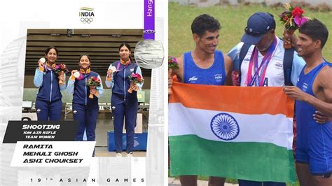 Asian Games 2023 Day 1 Highlights: India bag 5 medals in rowing, shooting | Asian Games ...