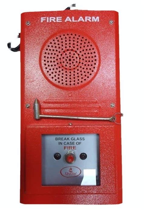 Mild Steel Agni Fire Alarm Hooter For Offices At Rs In Gauri Bazar