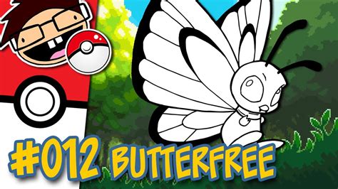 How To Draw 012 BUTTERFREE Narrated Easy Step By Step Tutorial