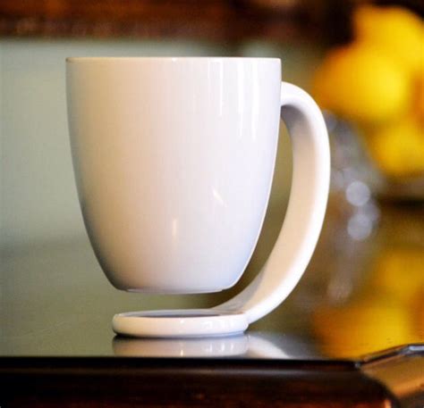 Floating Mug For Unique Tableware Display