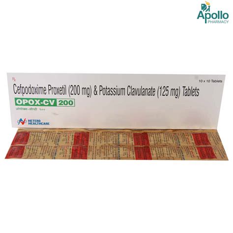 Opox Cv Tablet S Price Uses Side Effects Composition Apollo