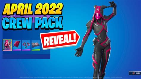 New Sayara Set Fortnite April 2022 Crew Pack Reveal Youtube