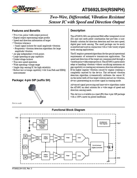 Ats Lsh Datasheet Sensor Equivalent Allegro