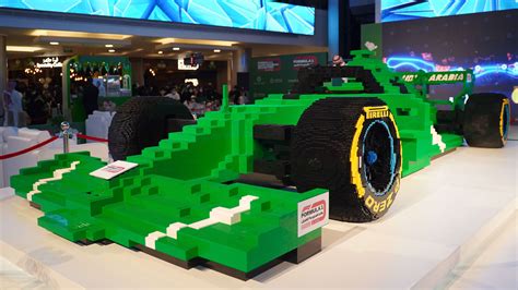 Watch Time Lapse Of The World S Largest Lego Formula Car Build Ahead