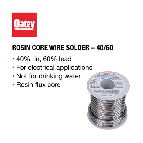 Oatey® Rosin Core Wire Solder Oatey