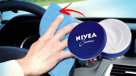 Volante in pelle auto perché è utile applicare la crema Nivea