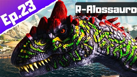 Ark gênesis 2 Ep 23 Domando os INCRIVEIS R ALOSSAUROS Ark Survival