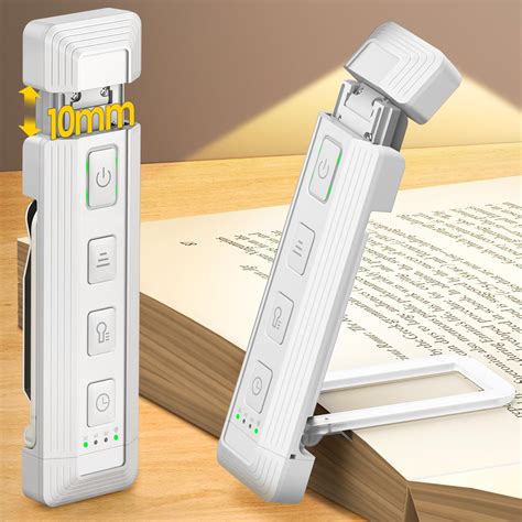 Glocusent Posh Premium Book Light For Reading In Bed With Timer Led