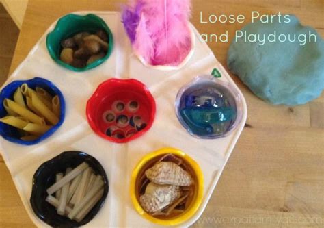 Loose Parts And Playdough Invitation To Play Play Dough Invitation